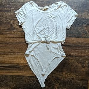 Tie Shirt Bodysuit